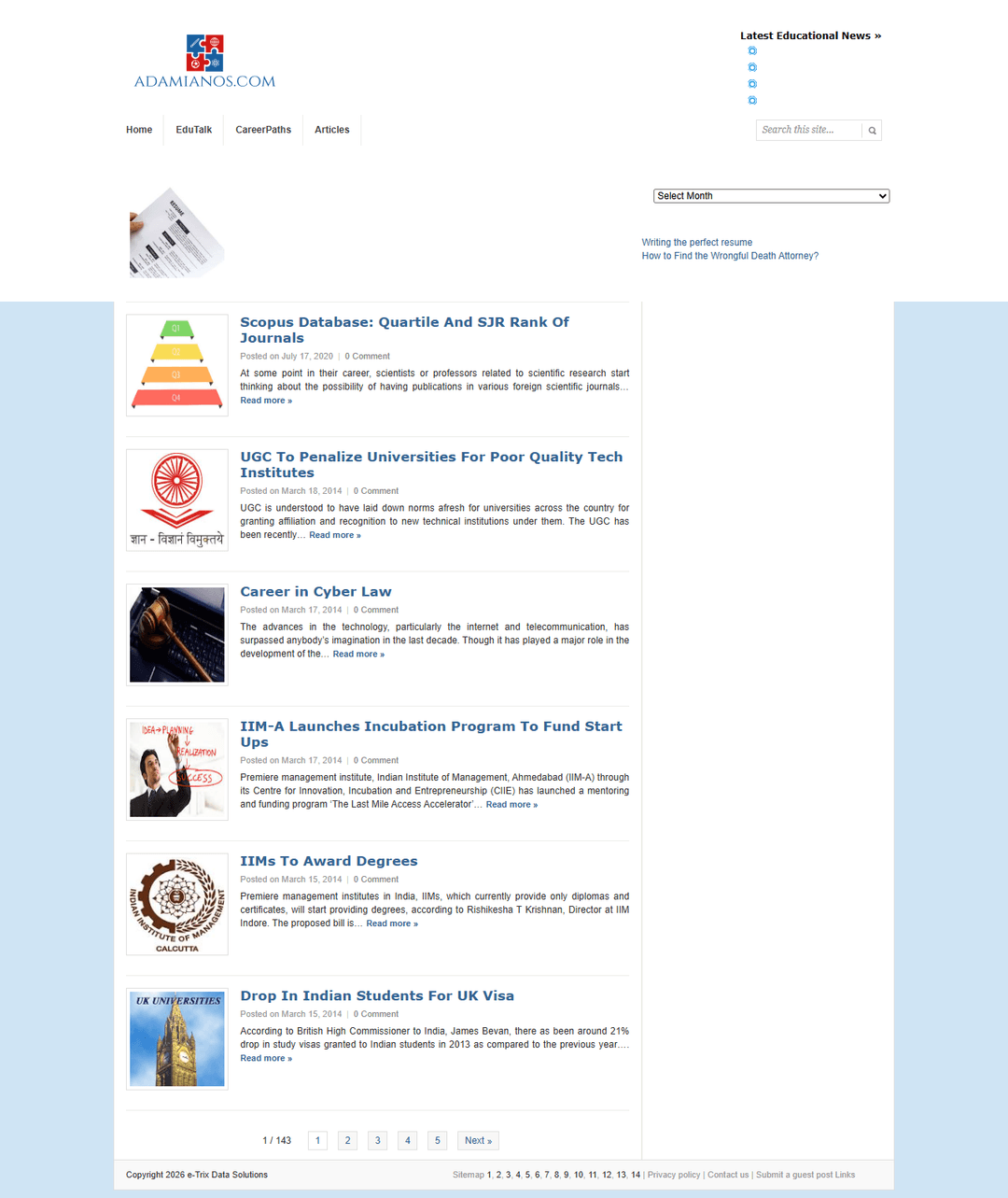 adamianos.com publisher screenshot