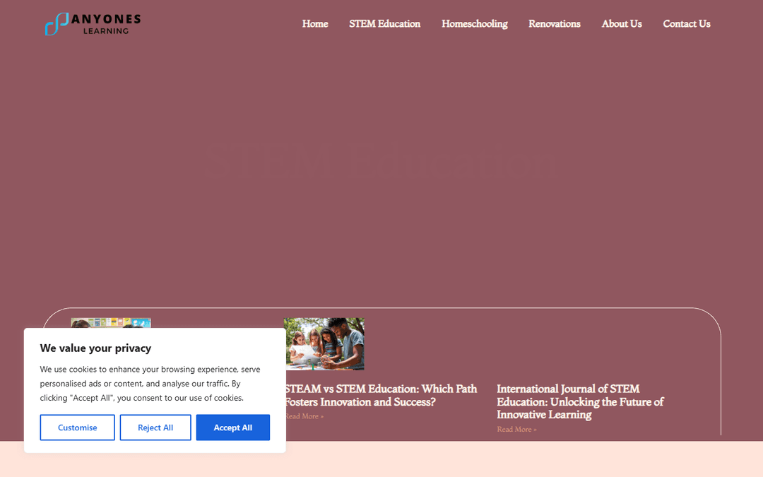 anyoneslearning.com publisher screenshot