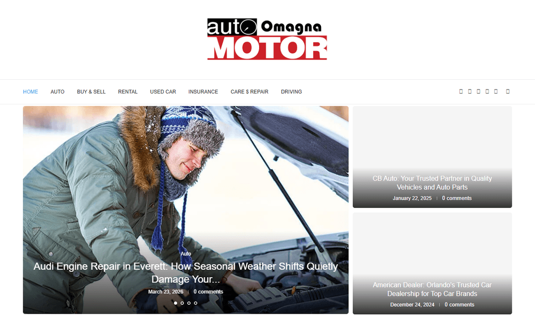 automotoromagna.com publisher screenshot
