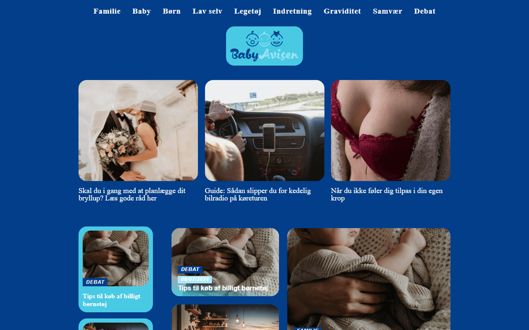 babyavisen.dk publisher screenshot