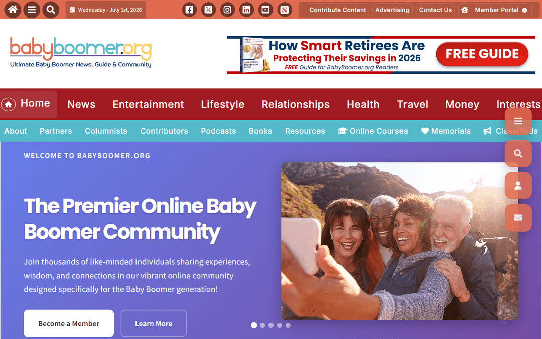 Tangkapan layar publisher babyboomer.org