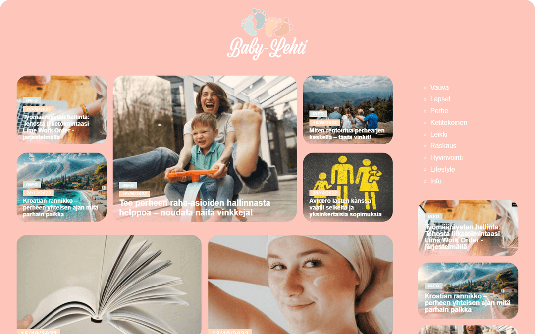babylehti.fi publisher screenshot