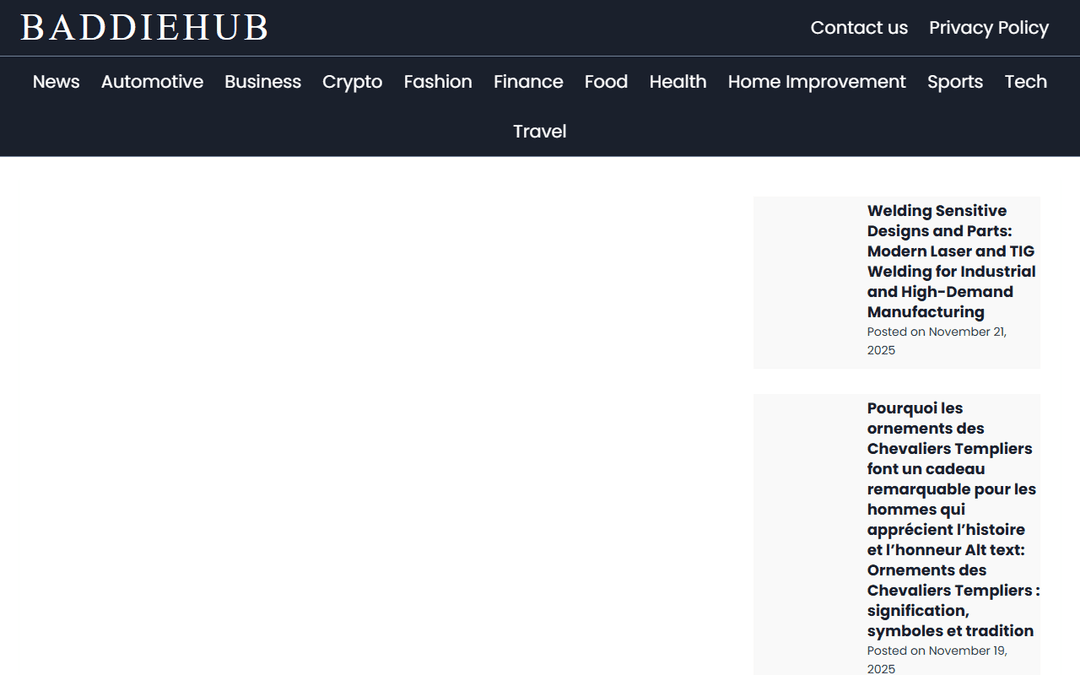 baddiehub.fr publisher screenshot