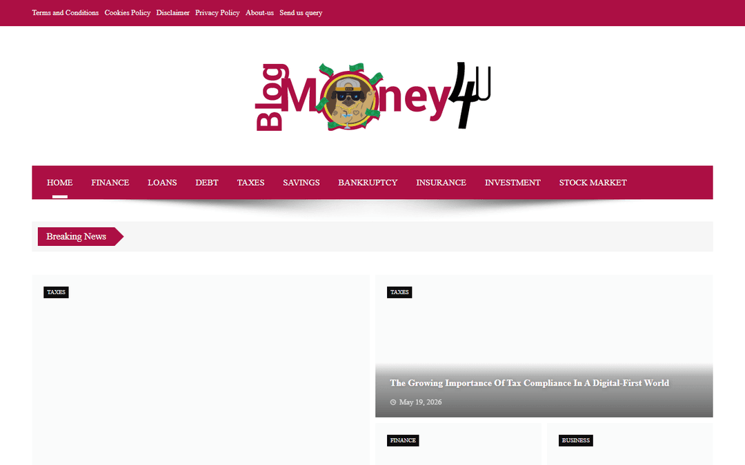 blogmoney4u.com publisher screenshot