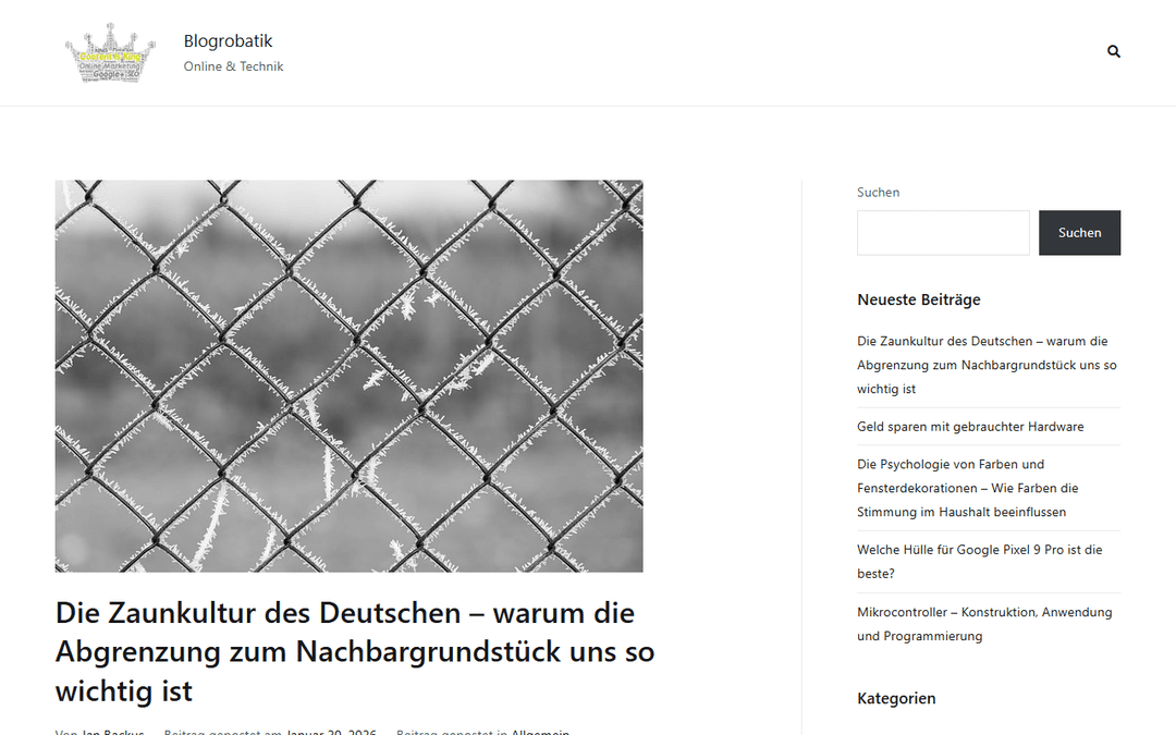 blogrobatik.de publisher screenshot