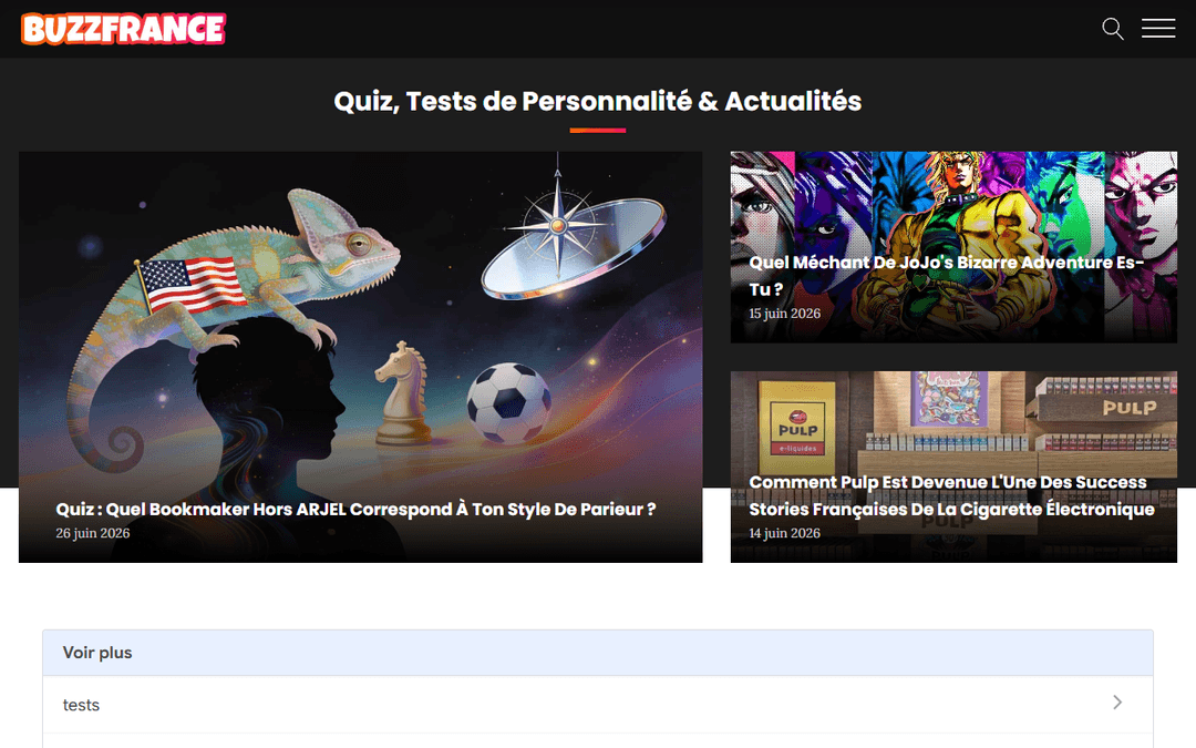 buzzfrance.fr publisher screenshot