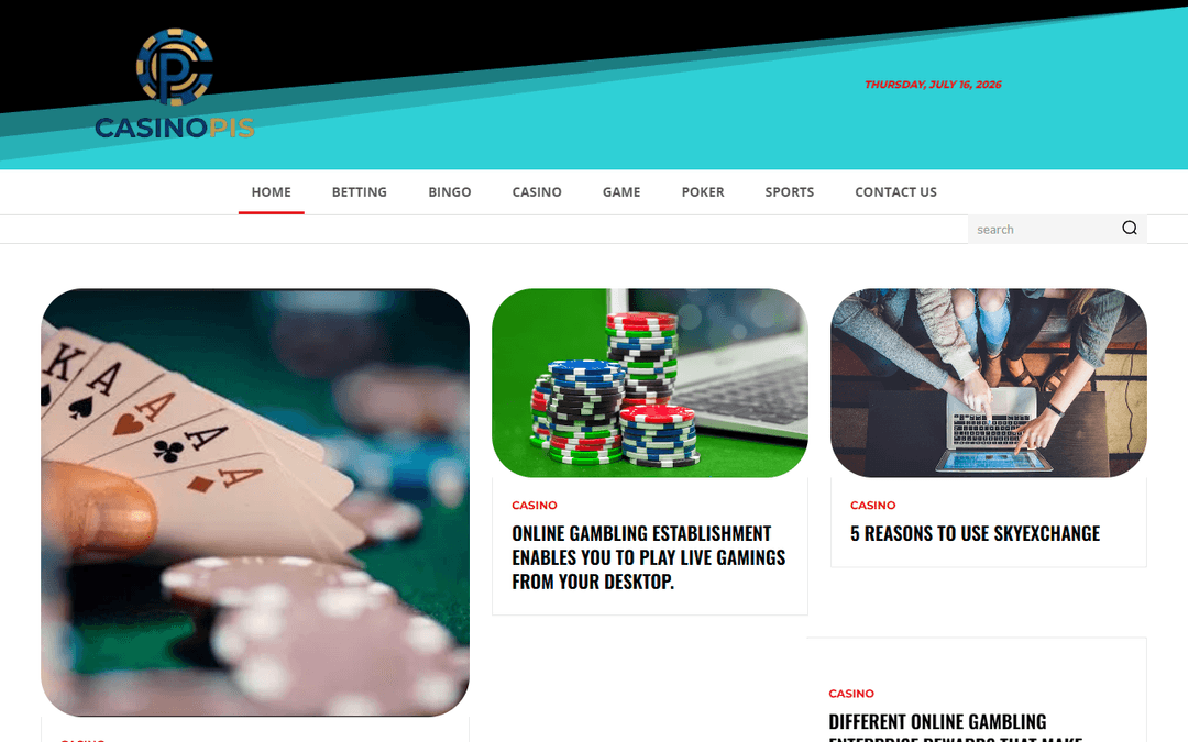 casinopis.com publisher screenshot