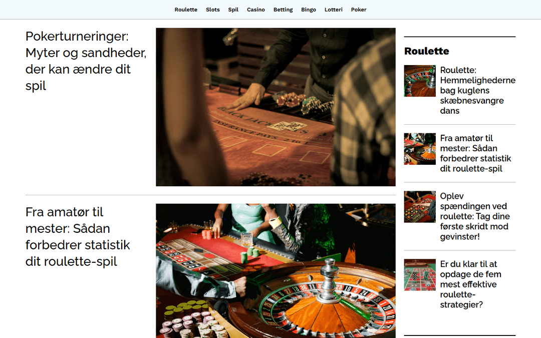 casinozonen.dk publisher screenshot