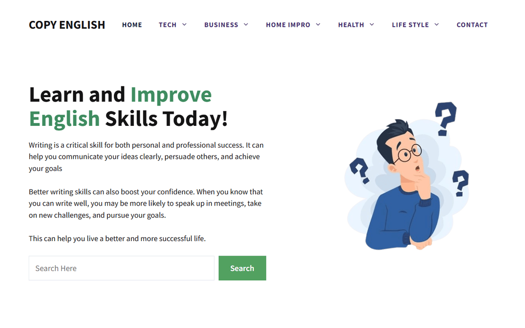 copyenglish.com publisher screenshot