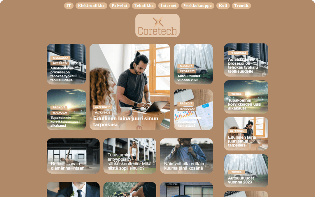 coretech.fi publisher screenshot
