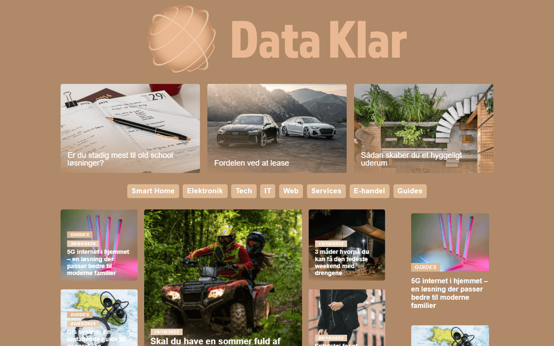 dataklar.dk publisher screenshot