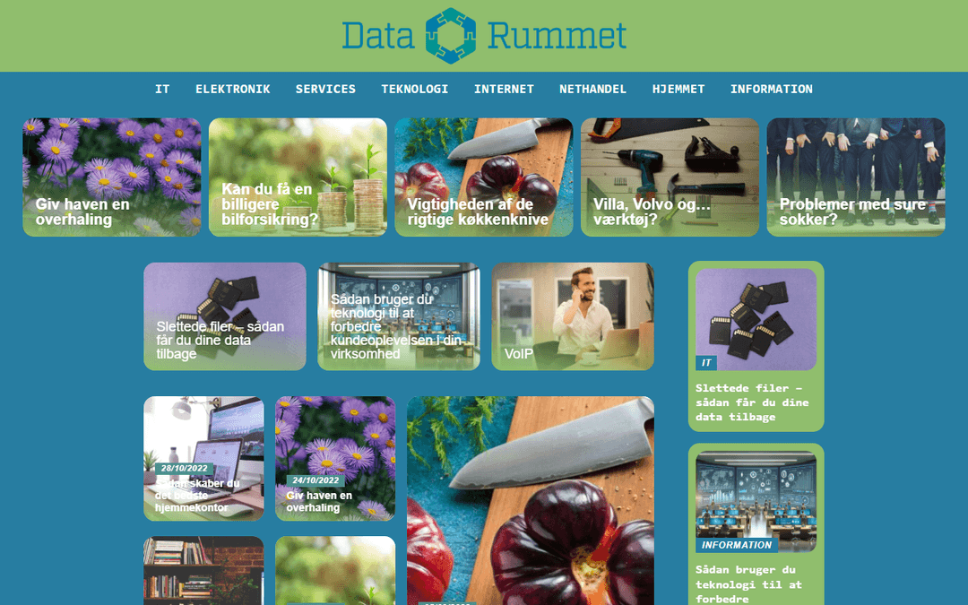 datarummet.dk publisher screenshot