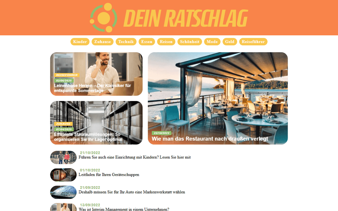 deinratschlag.de publisher screenshot