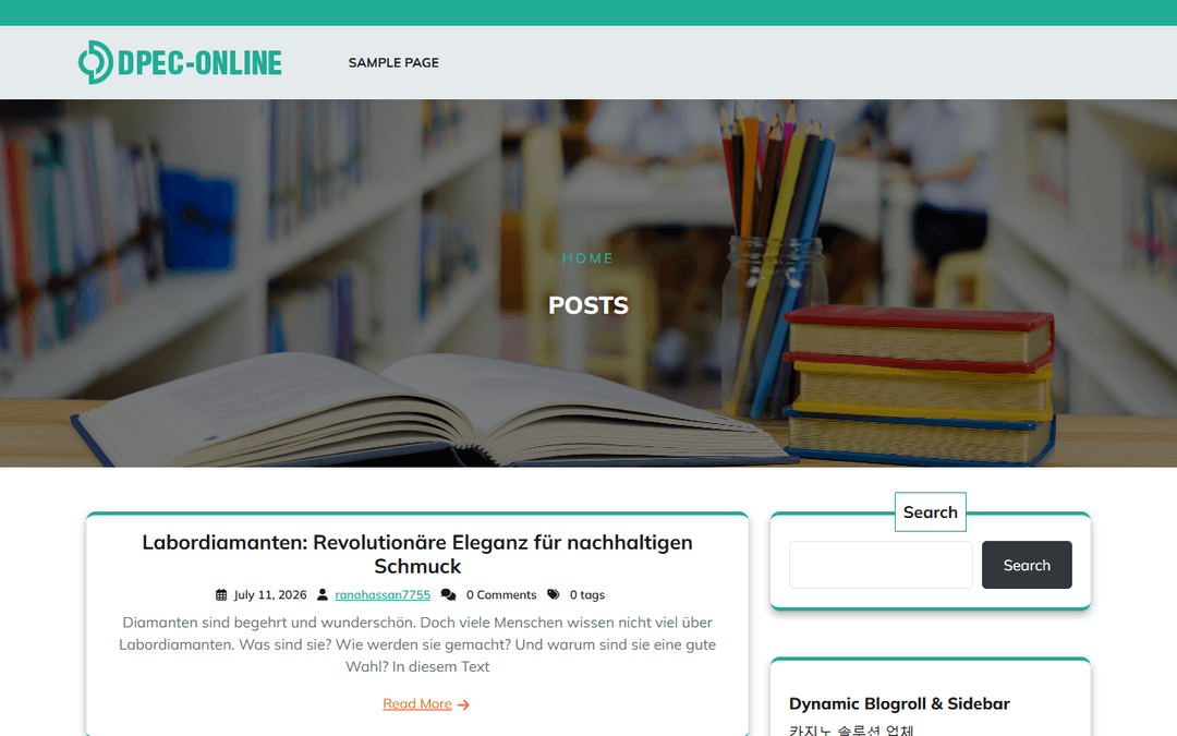 dpec-online.de publisher screenshot