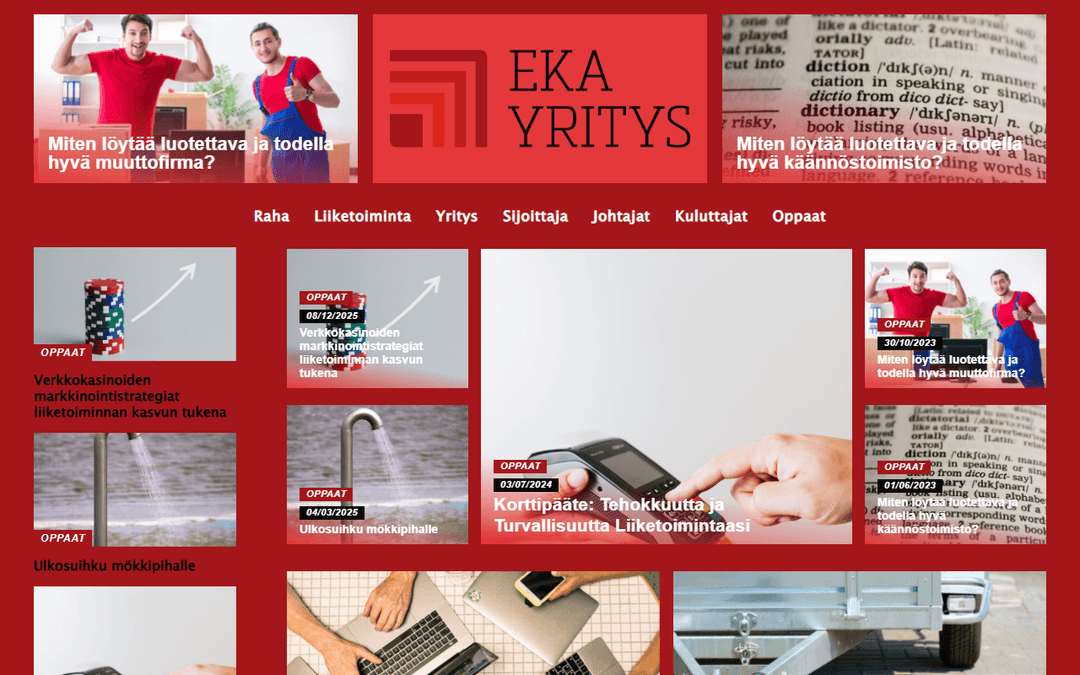ekayritys.fi publisher screenshot