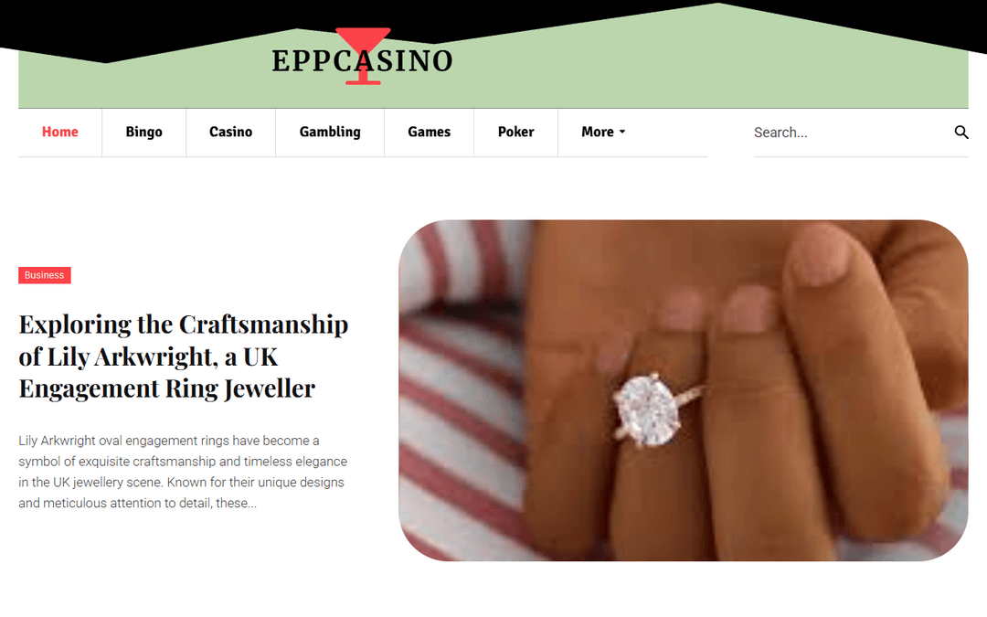 eppcasino.com publisher screenshot
