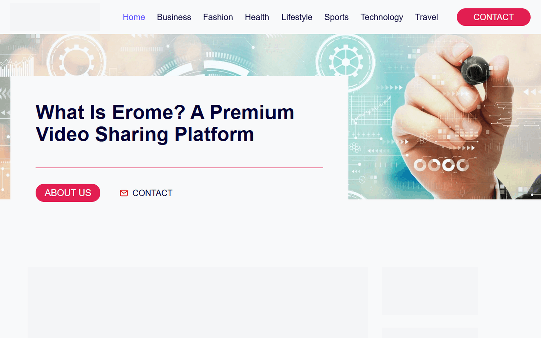 erome.news publisher screenshot
