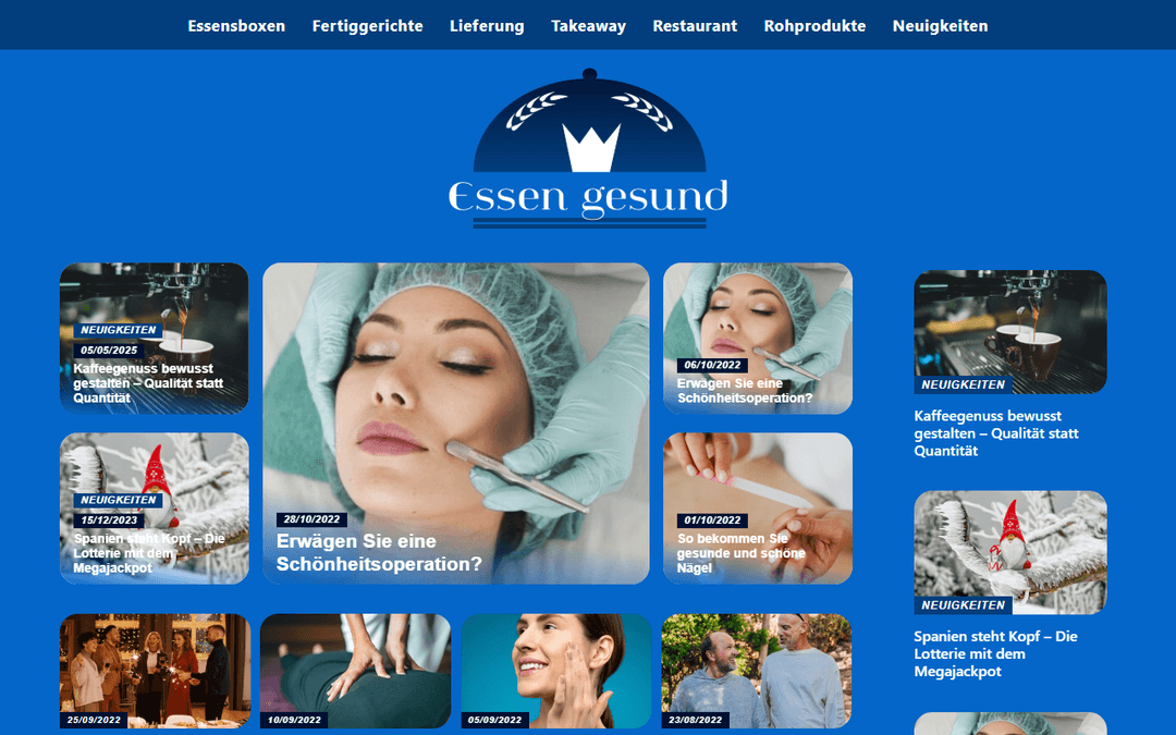 essengesund.de publisher screenshot