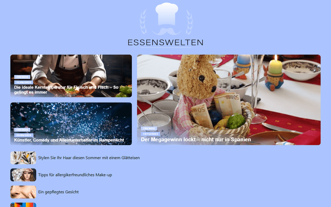 essenswelten.de publisher screenshot