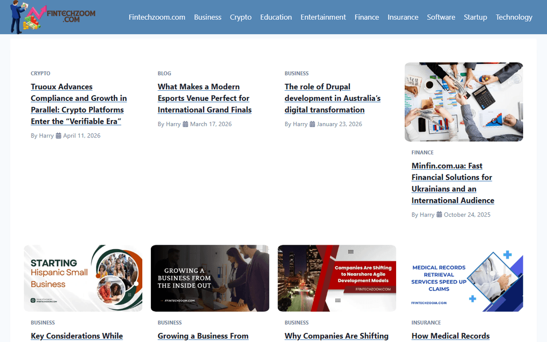 ffintechzoom.com publisher screenshot