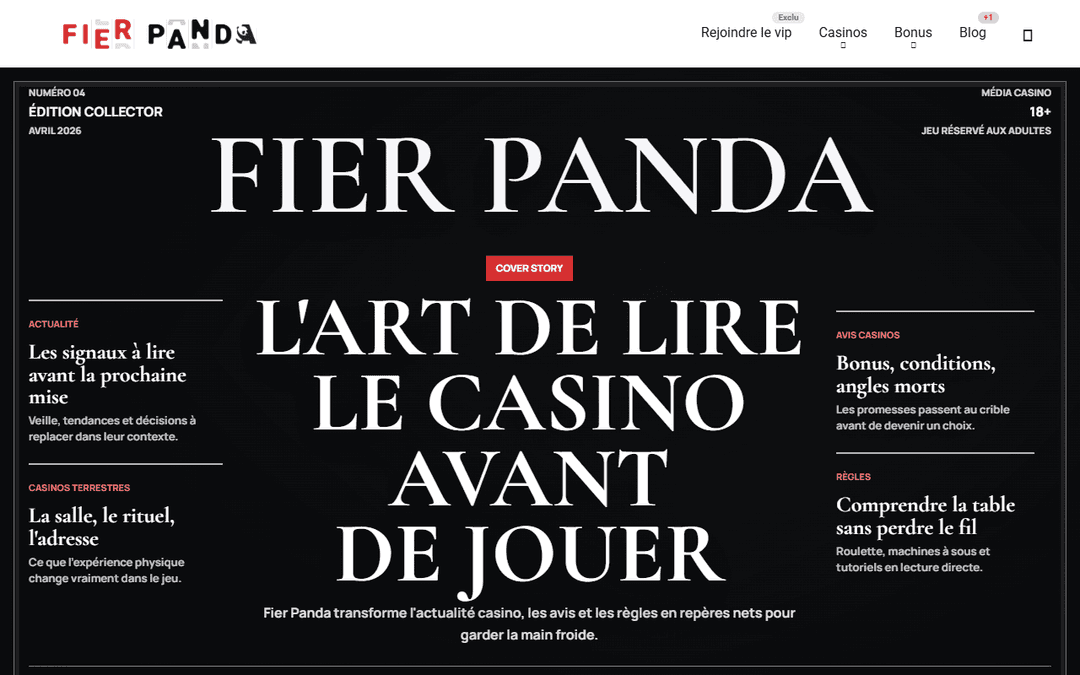 fier-panda.fr publisher screenshot