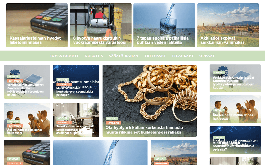 financepro.fi publisher screenshot