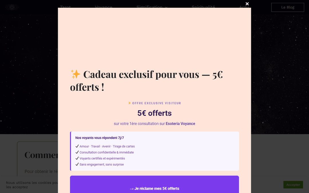 Screenshot van uitgever francelecture.net