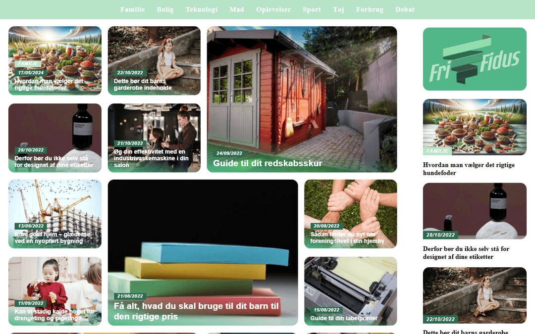frifidus.dk publisher screenshot