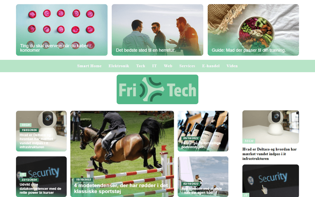 fritech.dk publisher screenshot