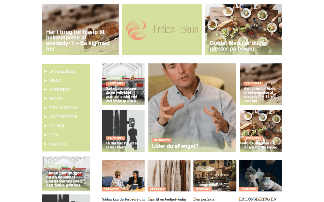 fritidsfokus.dk publisher screenshot