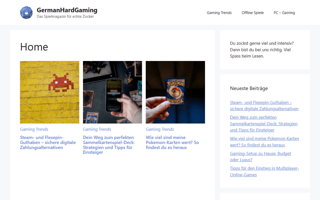 germanhardgaming.de publisher screenshot