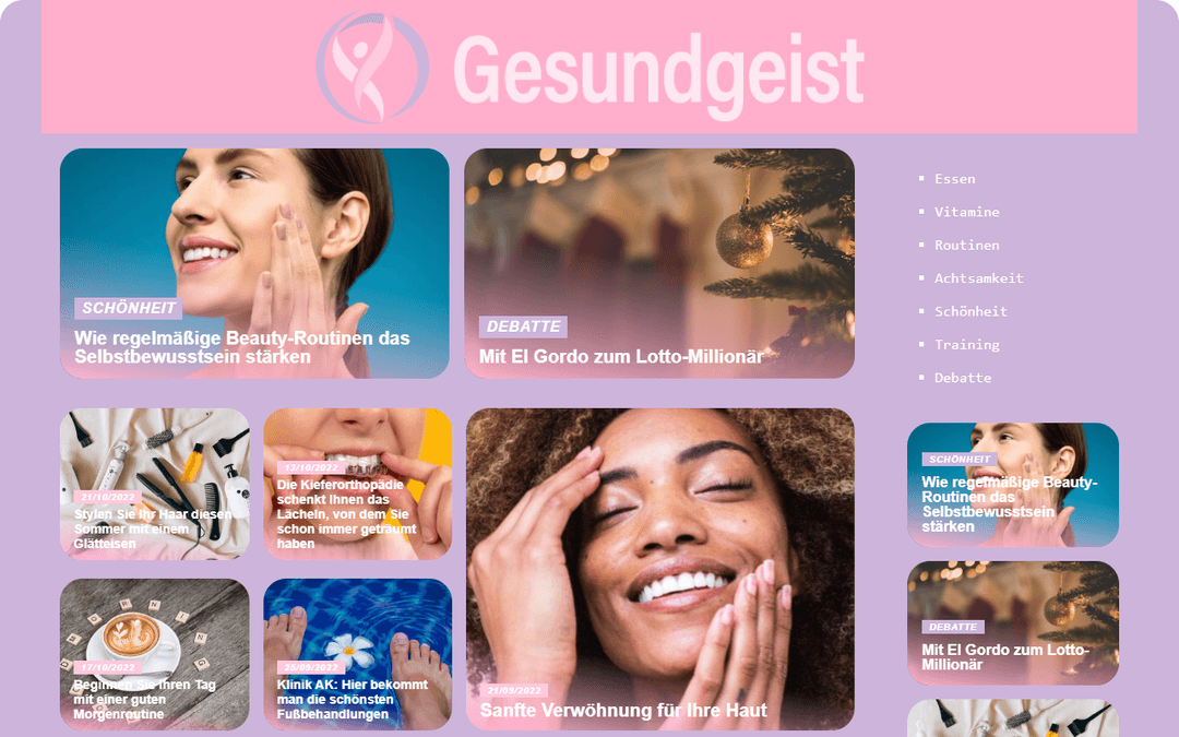 gesundgeist.de publisher screenshot