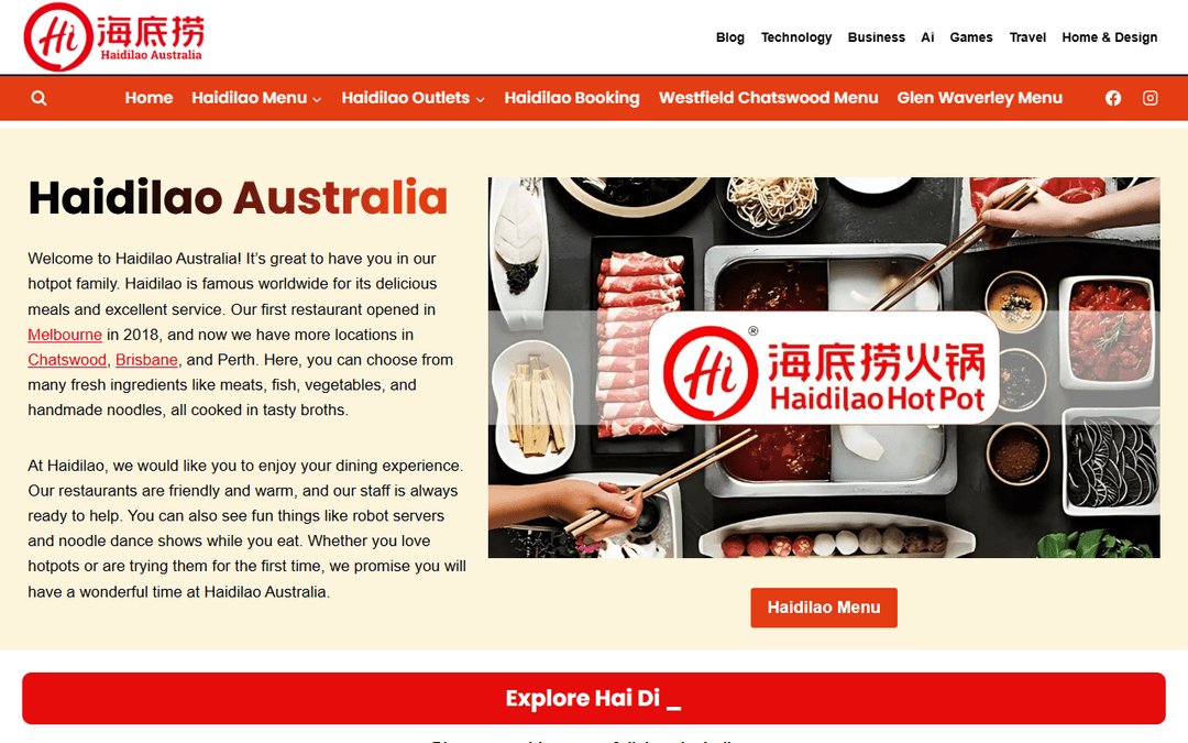 haidilaoau.org publisher screenshot