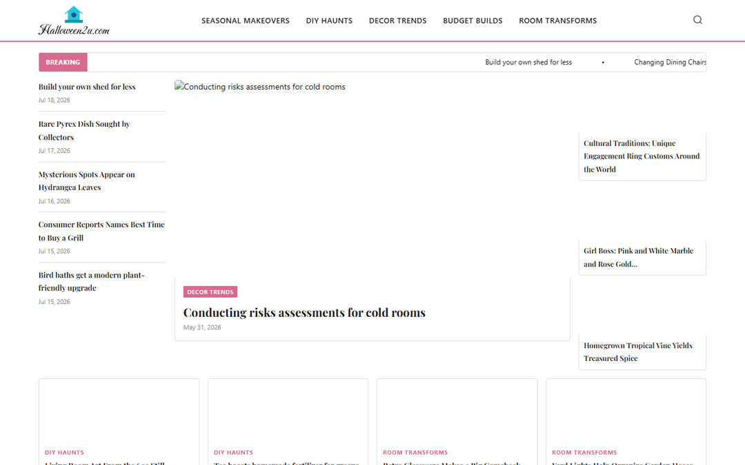 halloween2u.com publisher screenshot
