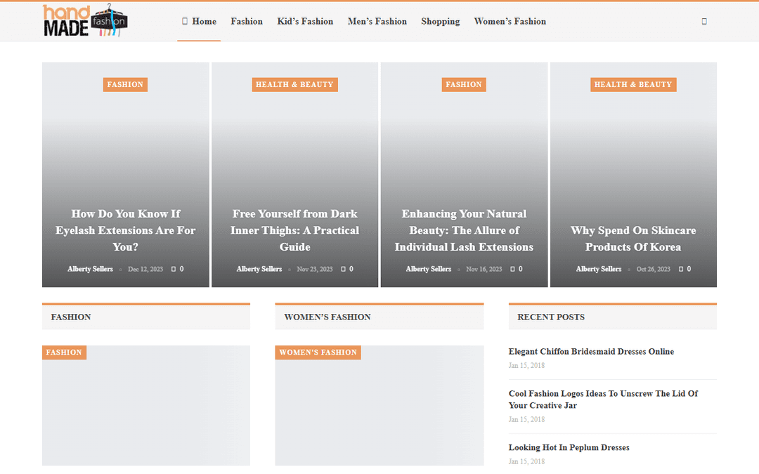 handmadefashion.net publisher screenshot