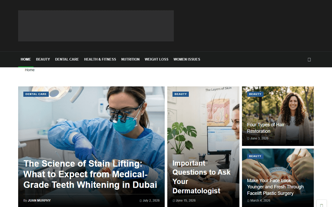 healthytipshotline.com publisher screenshot
