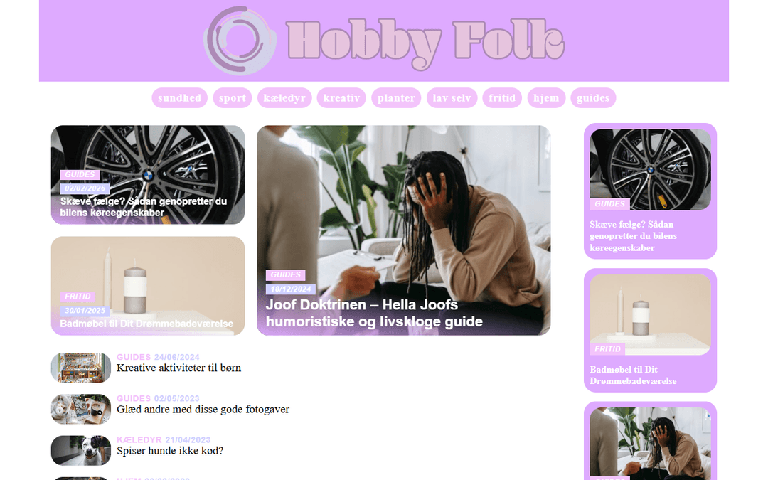 hobbyfolk.dk publisher screenshot