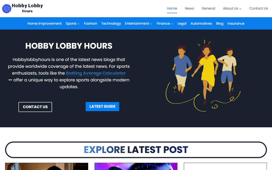 hobbylobbyhours.us publisher screenshot