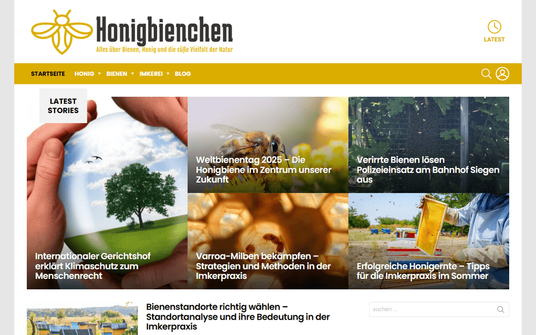 honigbienchen.de publisher screenshot