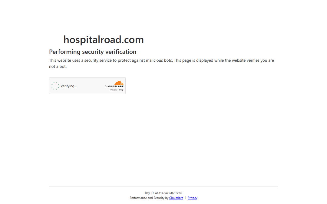 hospitalroad.com publisher screenshot