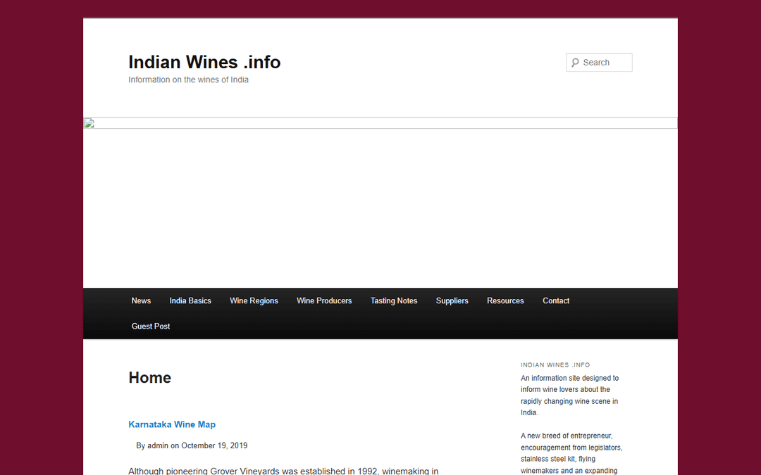 indianwines.info publisher screenshot