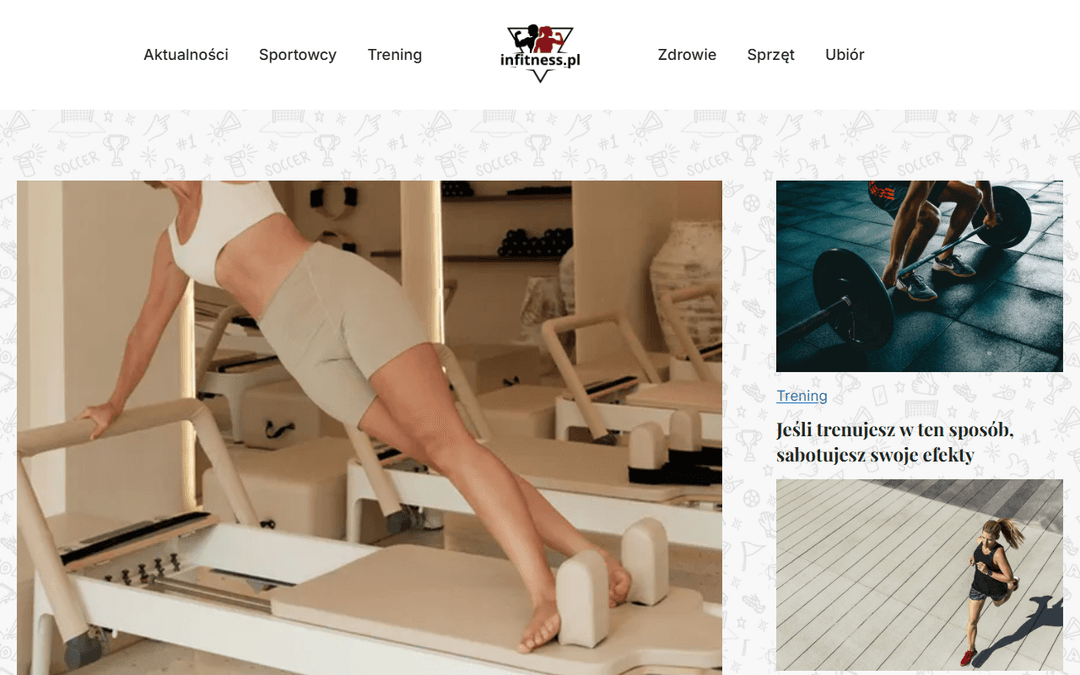 infitness.pl publisher screenshot