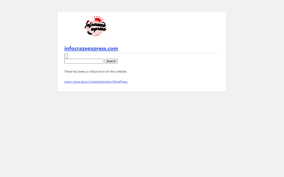infocrazeexpress.com publisher screenshot