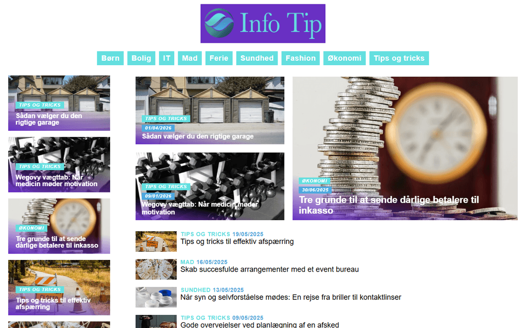 infotip.dk publisher screenshot
