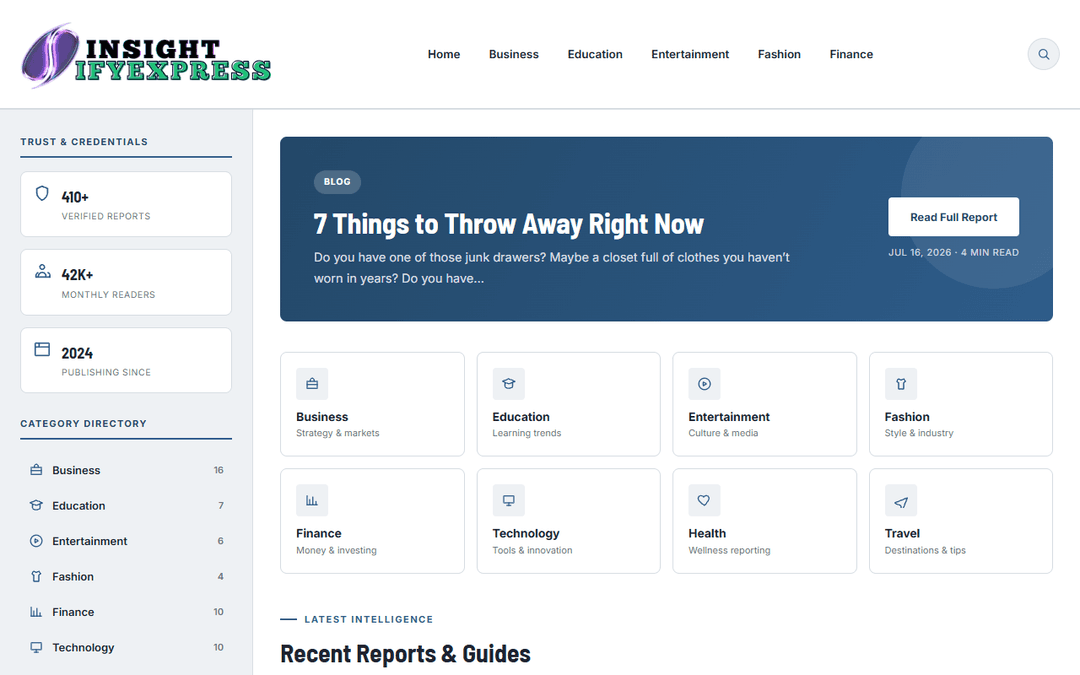 insightifyexpress.com publisher screenshot