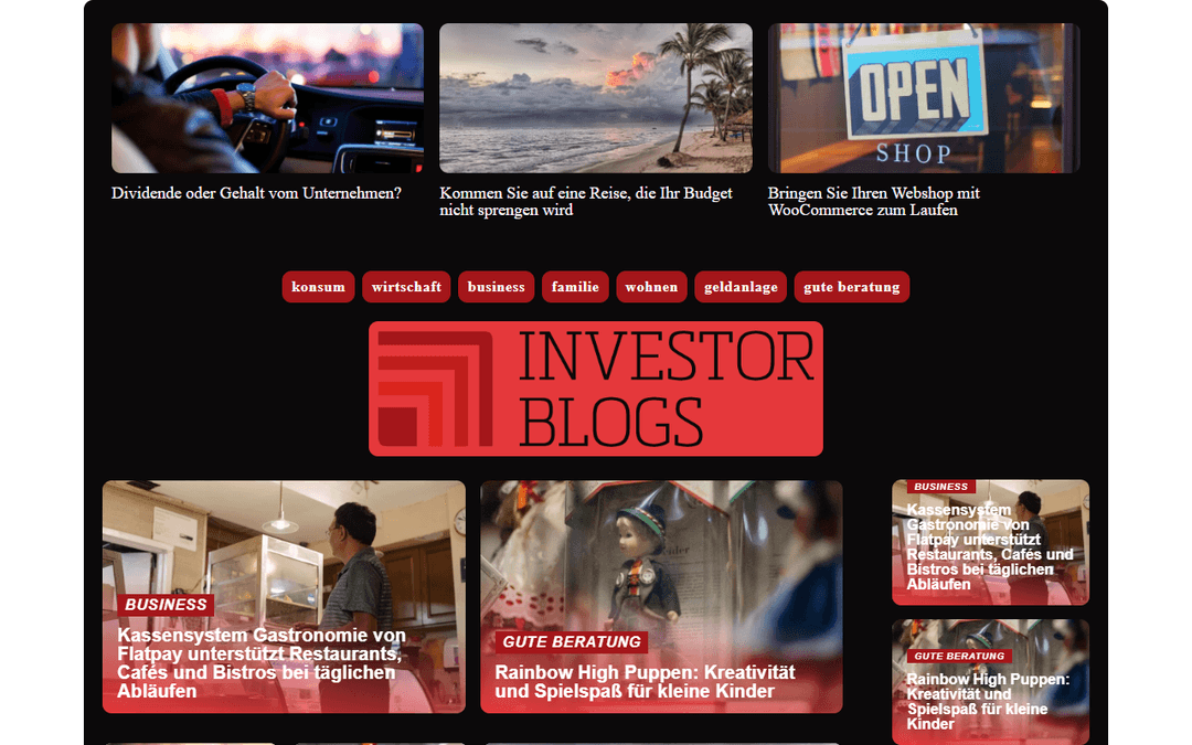 investorblogs.de publisher screenshot