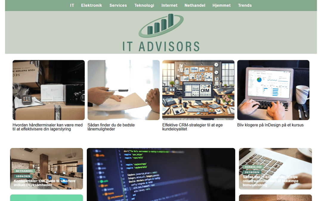 itadvisors.dk publisher screenshot