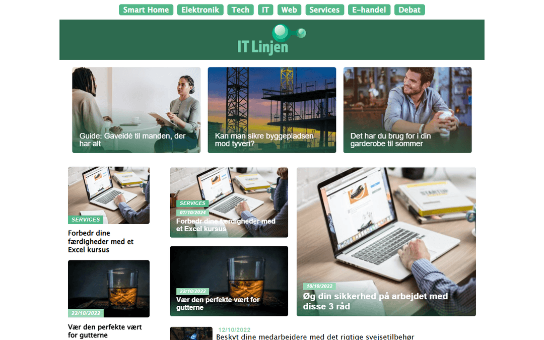 itlinjen.dk publisher screenshot