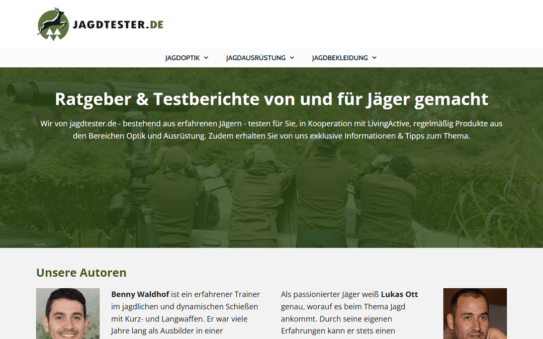 jagdtester.de publisher screenshot