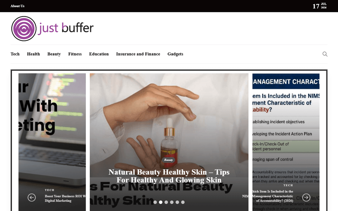 justbuffer.com publisher screenshot